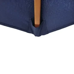Garden Parasols|Beach Parasols-Umbrella Heaven 2.5m Wood Pulley Parasol UV 50+ choice of 10 colours