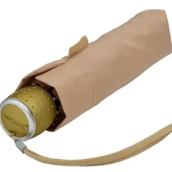 Mens Folding Umbrellas|Ladies Compact-Umbrella Heaven MiniMax Compact Folding Travel Umbrella Beige