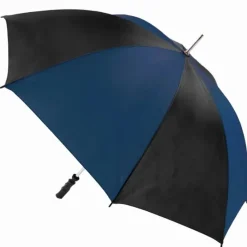 Windproof Golf Umbrellas|Golf Umbrellas-Umbrella Heaven Navy and Black Golf Umbrella – Windproof
