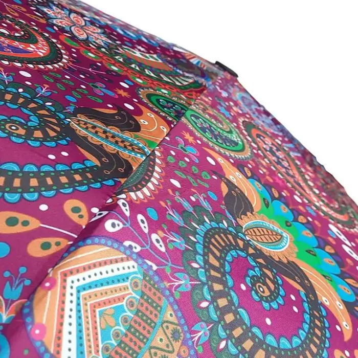 Fashion|Ladies Compact-Umbrella Heaven Paisley Automatic Compact Umbrella