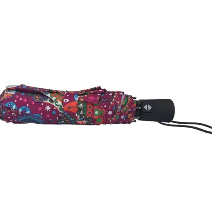 Fashion|Ladies Compact-Umbrella Heaven Paisley Automatic Compact Umbrella