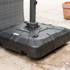 Umbrella / Parasol Bases|Garden Parasols-Umbrella Heaven Parasol Base 100 kg Water/Sand Fill – exclusively for use with our Premium Cantilever Parasols only