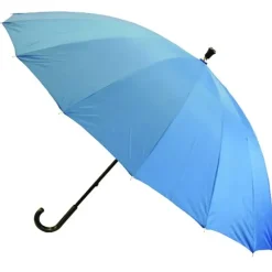 UV Protection Walking Umbrellas|Mens Walking Umbrellas-Umbrella Heaven Peacock High Quality Walking Umbrella Blue