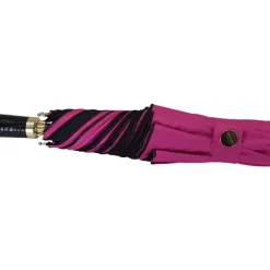 Golf Umbrellas|Ladies Golf Umbrellas-Umbrella Heaven Pink and Black Gothic-Style Umbrella – SABRINA