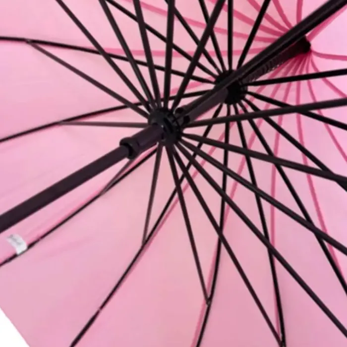 Bridal Umbrellas|Pagoda Umbrellas-Umbrella Heaven Oriental Pagoda Umbrella Pink