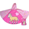 Children’s Raincoats & Ponchos|Kids Dome Umbrella-Umbrella Heaven PONY Design Childrens Pink Rain Poncho