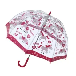 Kids Dome Umbrella|Girls Umbrellas-Umbrella Heaven PONY PVC Kids Umbrella
