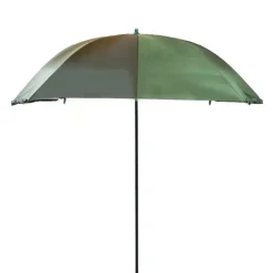 Garden Parasols|Beach Parasols-Umbrella Heaven Portable UV Parasol with Zip On Windbreak – “SheltaShade” – 2.2m Standard or 3m XL Green