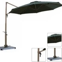 UV Protection Garden Parasols|Garden Parasols-Umbrella Heaven Premium 3 Metre Cantilever Parasol