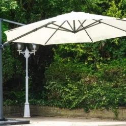 UV Protection Garden Parasols|Garden Parasols-Umbrella Heaven Premium 3.5 Metre Cantilever Parasol