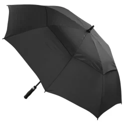 Golf Umbrellas|Windproof Golf Umbrellas-Umbrella Heaven Premium Golf Umbrella – Vented – Windproof – Auto-Open Black