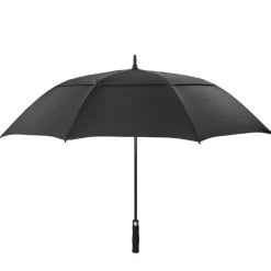 Golf Umbrellas|Windproof Golf Umbrellas-Umbrella Heaven Premium Golf Umbrella – Vented – Windproof – Auto-Open Black