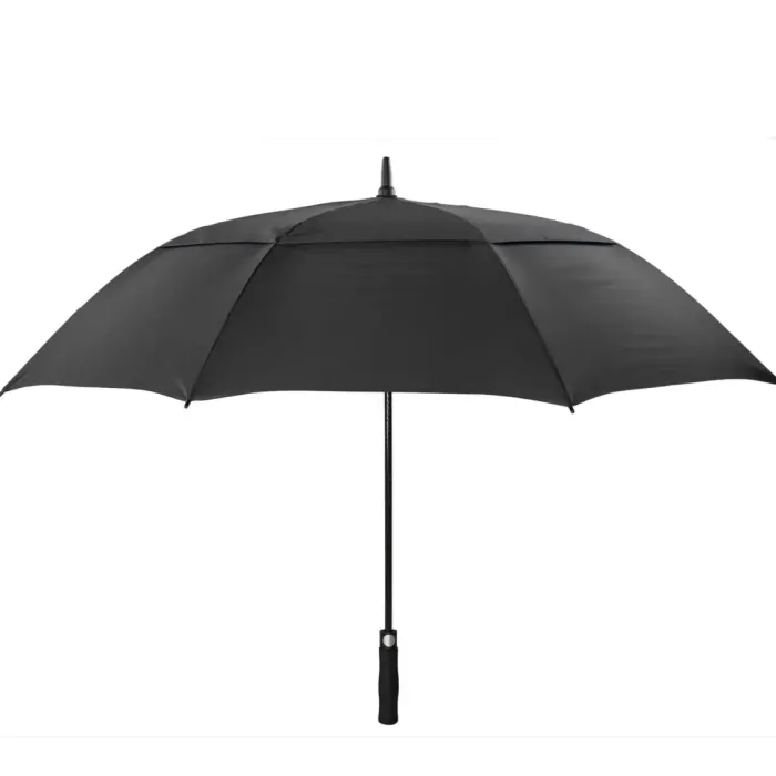 Golf Umbrellas|Windproof Golf Umbrellas-Umbrella Heaven Premium Golf Umbrella – Vented – Windproof – Auto-Open Black