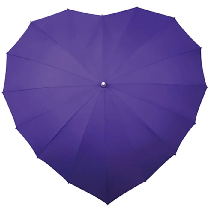 Fashion|Heart Umbrellas-Umbrella Heaven Purple Heart Umbrella