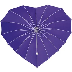 Fashion|Heart Umbrellas-Umbrella Heaven Purple Heart Umbrella