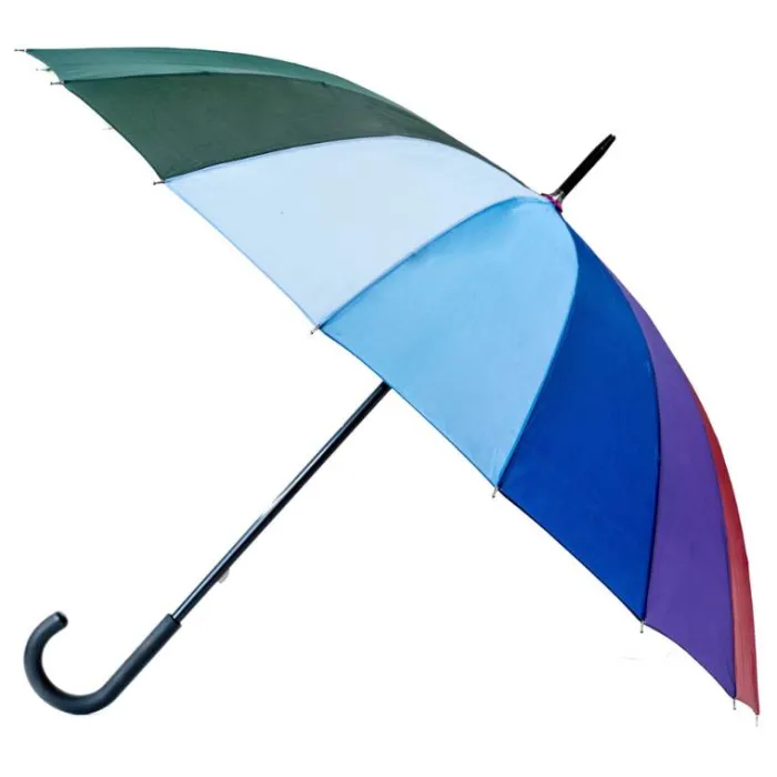 Ladies Windproof|Ladies Walking-Umbrella Heaven Rainbow Walking Umbrella Multi-Coloured