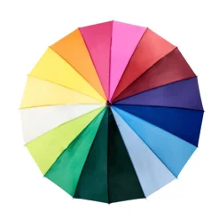 Ladies Windproof|Ladies Walking-Umbrella Heaven Rainbow Walking Umbrella Multi-Coloured
