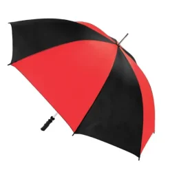 Windproof Golf Umbrellas|Golf Umbrellas-Umbrella Heaven Red and Black Golf Umbrella – Windproof