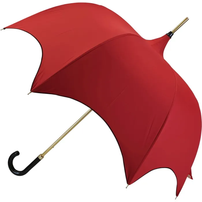 Ladies Vintage Umbrellas|Ladies Vintage Umbrellas-Umbrella Heaven Red and Black Gothic Umbrella – MEDUSA