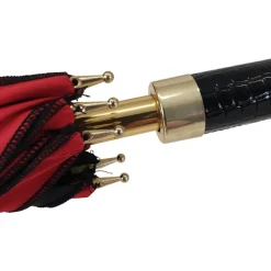 Ladies Vintage Umbrellas|Ladies Vintage Umbrellas-Umbrella Heaven Red and Black Gothic Umbrella – MEDUSA