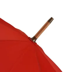 Golf Umbrellas|Eco Umbrellas-Umbrella Heaven Eco Umbrella – ECO GENIUS – Bamboo – Recycled Plastics Red
