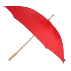 Golf Umbrellas|Eco Umbrellas-Umbrella Heaven Eco Umbrella – ECO GENIUS – Bamboo – Recycled Plastics Red