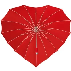 Bridal Umbrellas|Special Offers-Umbrella Heaven Heart Umbrella Red