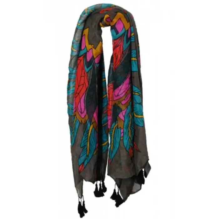 Special Offers|Special Offer-Umbrella Heaven ROCHESTER Pia Rossini Scarf Dark Design