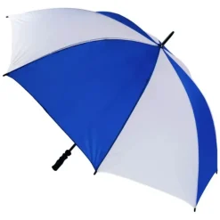 Windproof Golf Umbrellas|Golf Umbrellas-Umbrella Heaven Royal Blue and White Golf Umbrella – Windproof