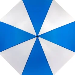 Windproof Golf Umbrellas|Golf Umbrellas-Umbrella Heaven Royal Blue and White Golf Umbrella – Windproof
