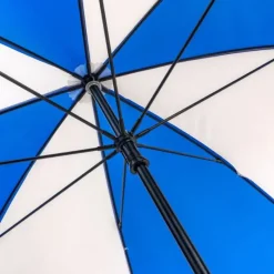Windproof Golf Umbrellas|Golf Umbrellas-Umbrella Heaven Royal Blue and White Golf Umbrella – Windproof
