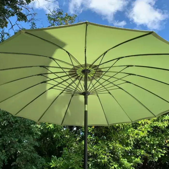 UV Protection Garden Parasols|Garden Parasols-Umbrella Heaven Shanghai 2.7m Round Aluminium Parasol – Choice of 5 colours