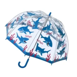 Kids Dome Umbrella|Boys Umbrellas-Umbrella Heaven SHARK Umbrella PVC Childrens Umbrella