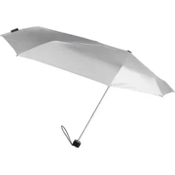 UV Protection Folding Umbrellas|Windproof Umbrellas-Umbrella Heaven Stealth Bomber Windproof Compact Umbrella Silver