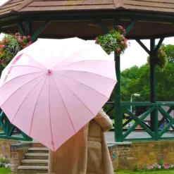 Bridal Umbrellas|Special Offers-Umbrella Heaven Soft Heart Umbrella Pink