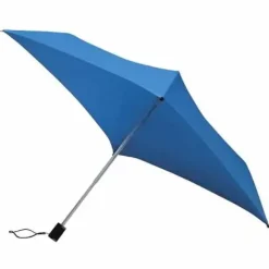 Square Umbrellas|Mens Folding Umbrellas-Umbrella Heaven Square Bright Compact Umbrella Blue