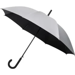 UV Protection Walking Umbrellas|Mens Walking Umbrellas-Umbrella Heaven Standard Walking Umbrella UV Protective Sun Umbrella Silver