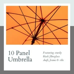 Windproof Golf Umbrellas|Golf Umbrellas-Umbrella Heaven StormStar Windproof Golf Umbrella Orange