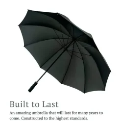Windproof Golf Umbrellas|Golf Umbrellas-Umbrella Heaven StormStar Windproof Golf Umbrella Black