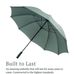 Windproof Golf Umbrellas|Golf Umbrellas-Umbrella Heaven StormStar Windproof Charcoal Golf Umbrella Grey
