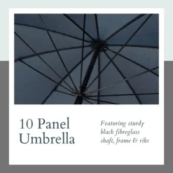 Windproof Golf Umbrellas|Golf Umbrellas-Umbrella Heaven StormStar Windproof Charcoal Golf Umbrella Grey