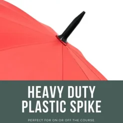 Windproof Golf Umbrellas|Golf Umbrellas-Umbrella Heaven StormStar Windproof Golf Umbrella Red