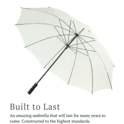 Windproof Golf Umbrellas|Golf Umbrellas-Umbrella Heaven StormStar Windproof Golf Umbrella White