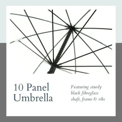 Windproof Golf Umbrellas|Golf Umbrellas-Umbrella Heaven StormStar Windproof Golf Umbrella White