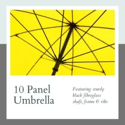 Windproof Golf Umbrellas|Golf Umbrellas-Umbrella Heaven StormStar Windproof Golf Umbrella Yellow