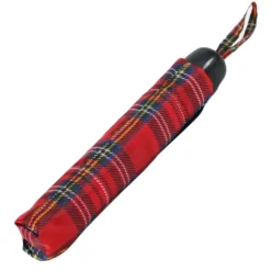 Mens Folding Umbrellas|Special Offers-Umbrella Heaven Tartan Folding Umbrella