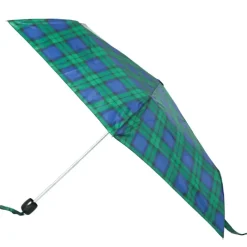 Mens Folding Umbrellas|Special Offers-Umbrella Heaven Tartan Folding Umbrella
