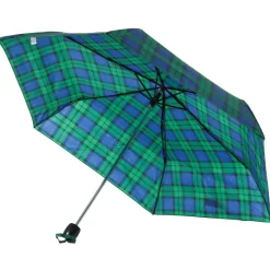 Mens Folding Umbrellas|Special Offers-Umbrella Heaven Tartan Folding Umbrella
