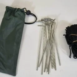 Fishing Umbrellas-Umbrella Heaven Tent Pegs & Guy Lines for Fishing Umbrellas