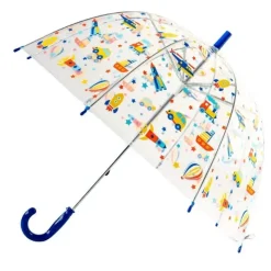 Kids Dome Umbrella|Boys Umbrellas-Umbrella Heaven Transport Kids Dome Umbrella